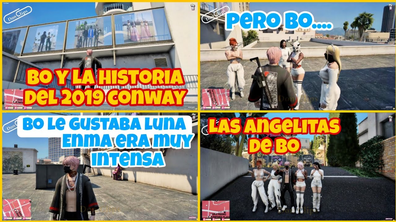 BO le GUSTABA LUNA, ENMA era muy INTENSA, las ANGELITAS DE BO, BO CUENTA LA HISTORIA DEL 2019 CONWAY
