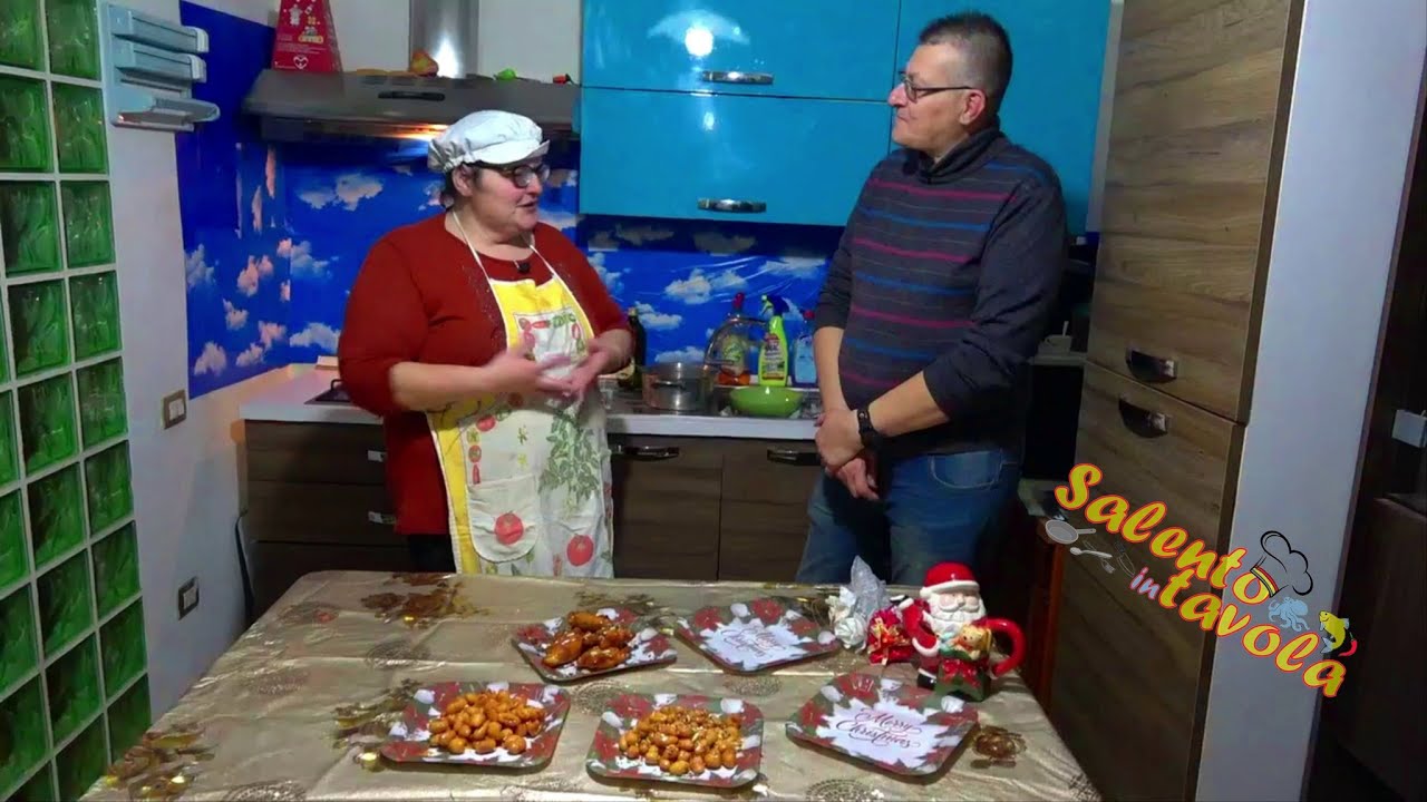 Salento in tavola , ricette salentine  :  I PURCEDDRUZZI