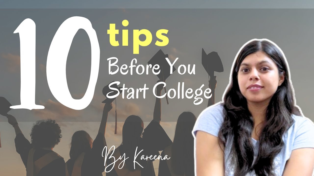 Things YOU MUST know before you start college