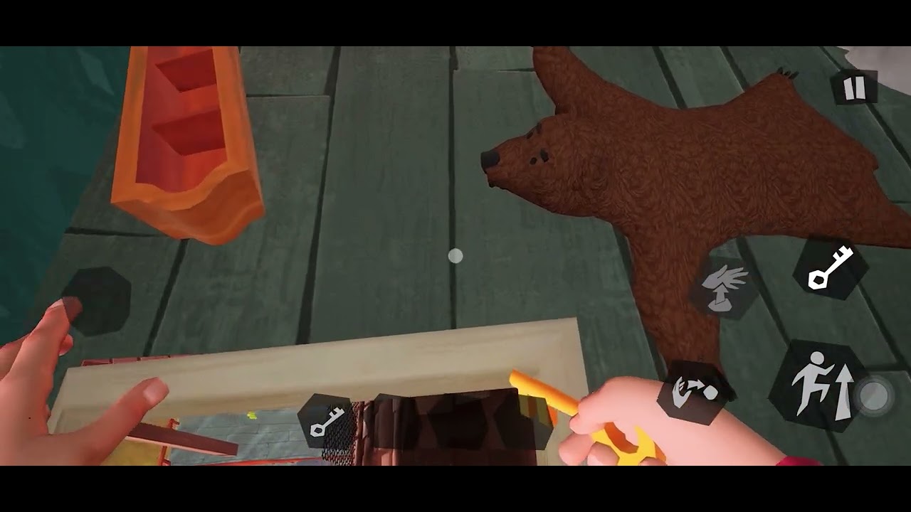 Hello Neighbor bölüm 1-2-3 ün kısa geçişi