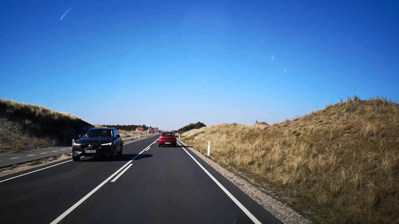 Fahrt durch Hvide Sande (DK) und Umgebung 01