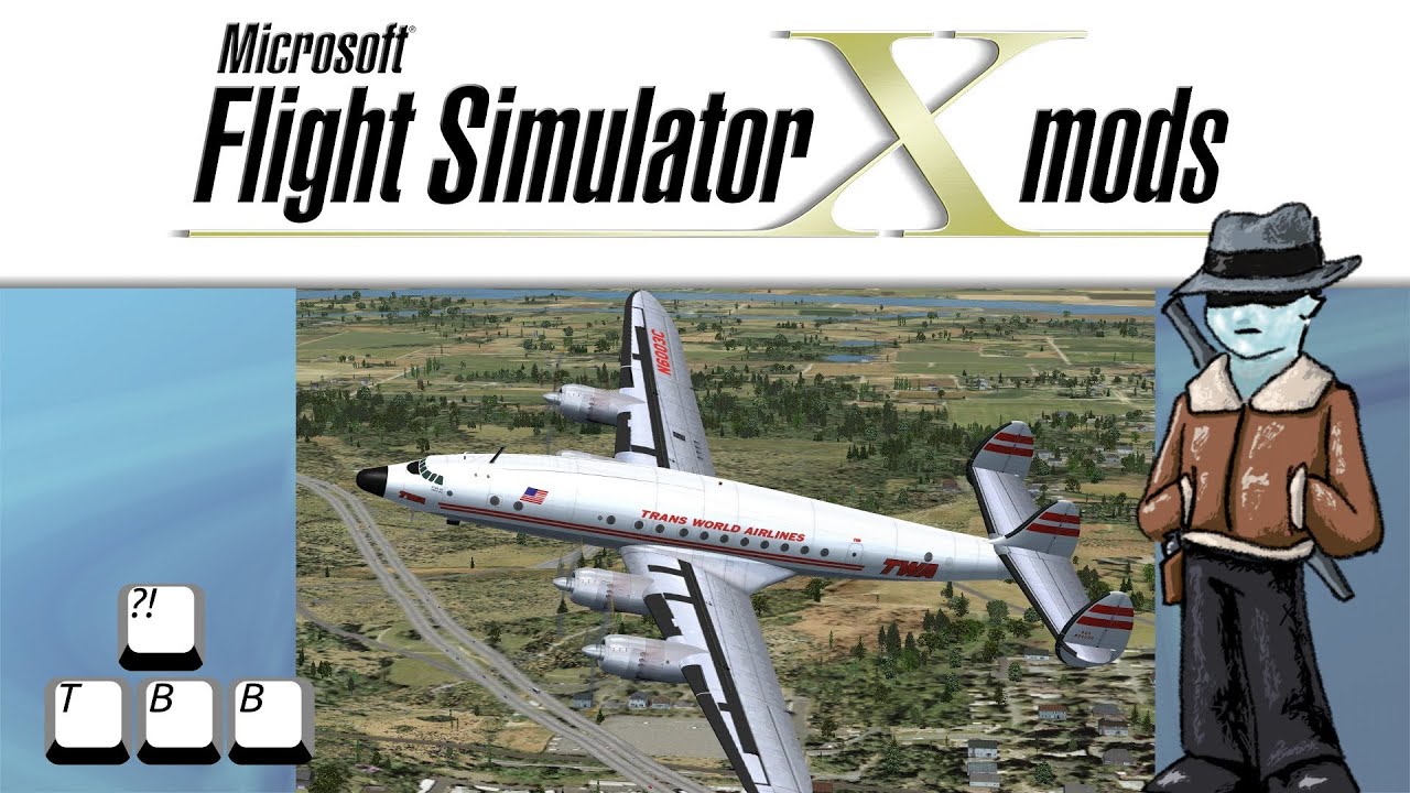 Flight Simulator X Plane Spotlight - Lockheed Constellation