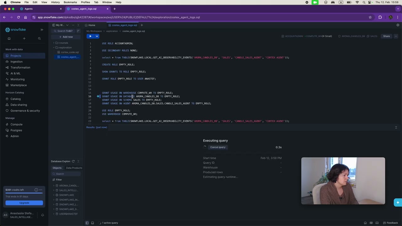 Avoid my mistake: how to access Cortex Agent logs in Snowflake and not go crazy!