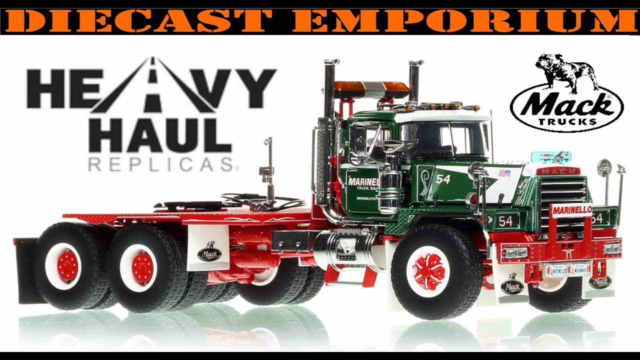 1:50 Scale Heavy Haul Replicas Mack RD822SX - Marinello's Mega Mack Unboxing & Review