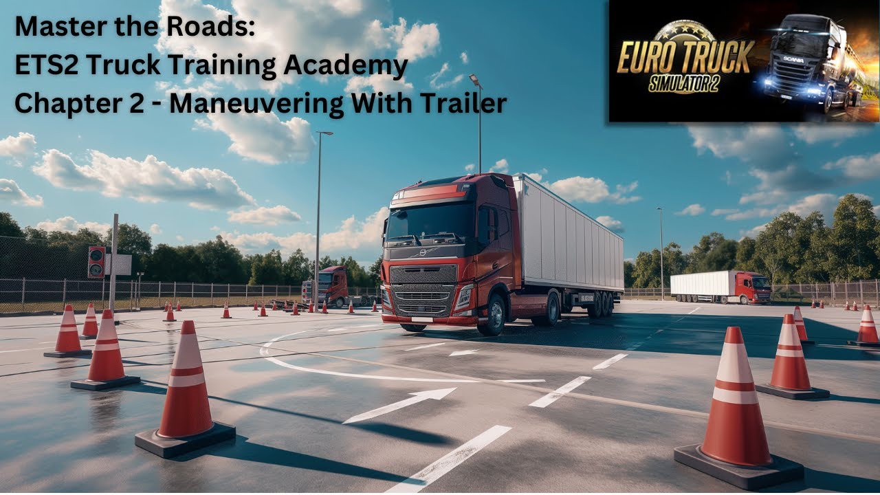 ETS2 Training Academy - Chapter 2: Advanced Maneuvers Guide | Master European Truck Control | [4K]