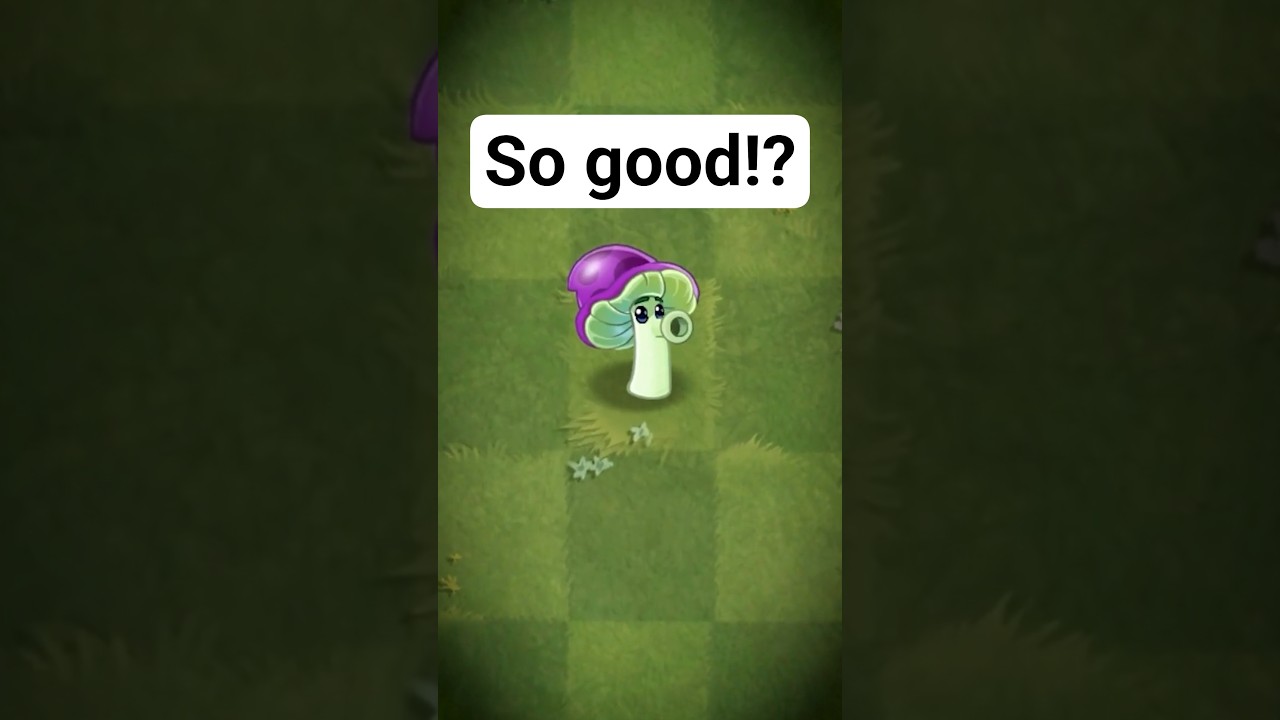 Scaredy-shroom is Surprisingly GOOD! (PvZ2 Gardendless) #pvz #pvz2 #plantsvszombies