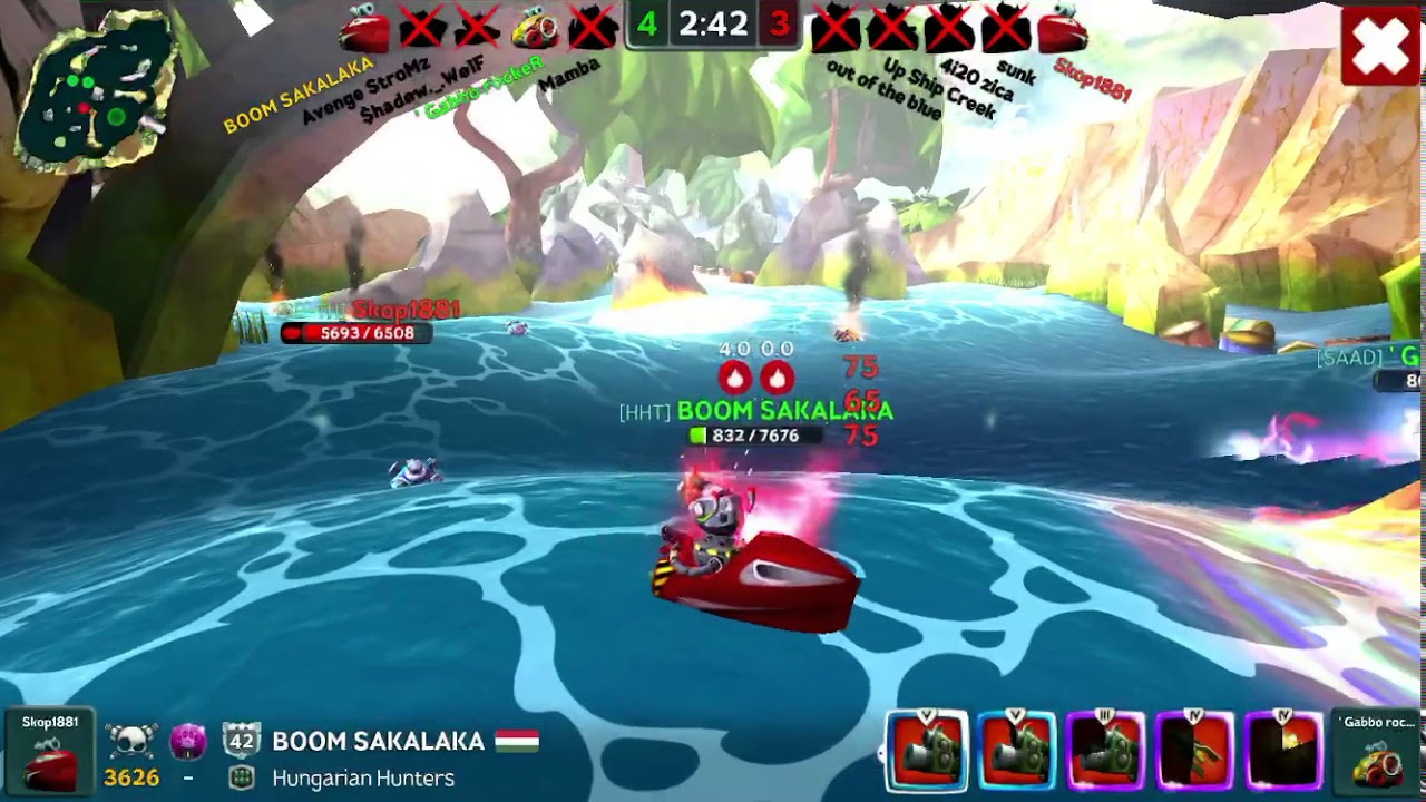 Battle Bay Tutorial: How to play shooter and sniper cannon