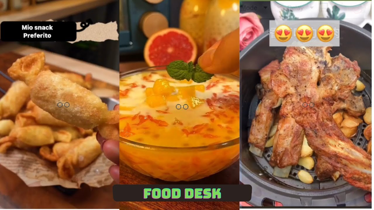 THE MOST SATISFYING TIKTOK FOOD VIDEOS | SATISFYING | Food Desk