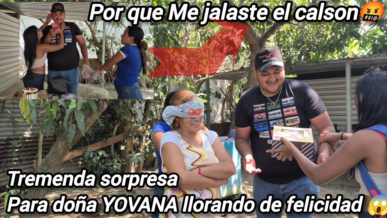 Wow nenon y los chicos le dan tremenda sorpresa a doña YOVANA que sera😱