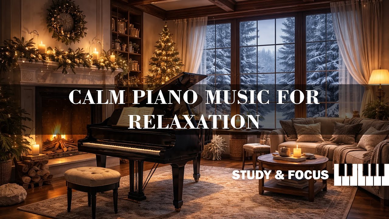 Calm Piano Music for Relaxation, Study & Focus