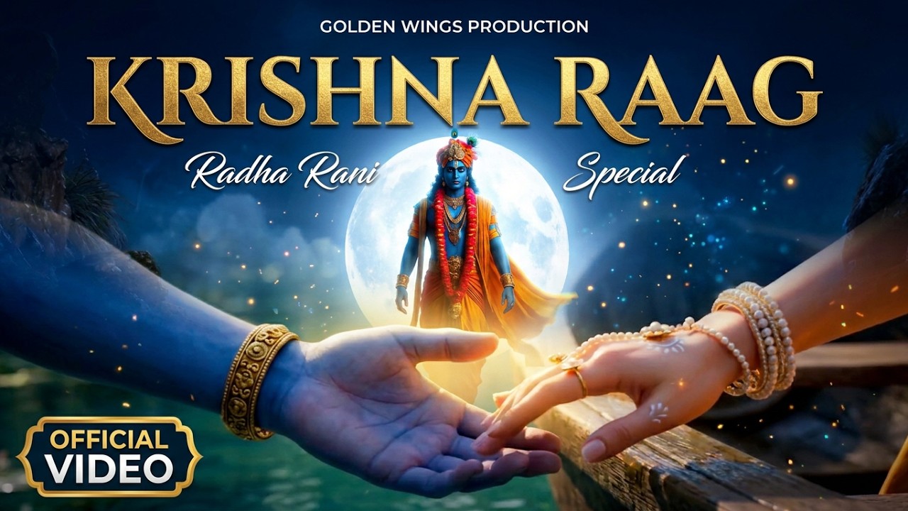 Krishna Raag | Radha Rani Special | Madhven Ft. Anjali | Golden Wings production