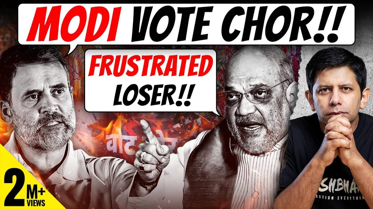 Pt.4- BJP Launches Retaliation Strike To Counter Rahul Gandhi's Vote Chori Campaign | Akash Banerjee