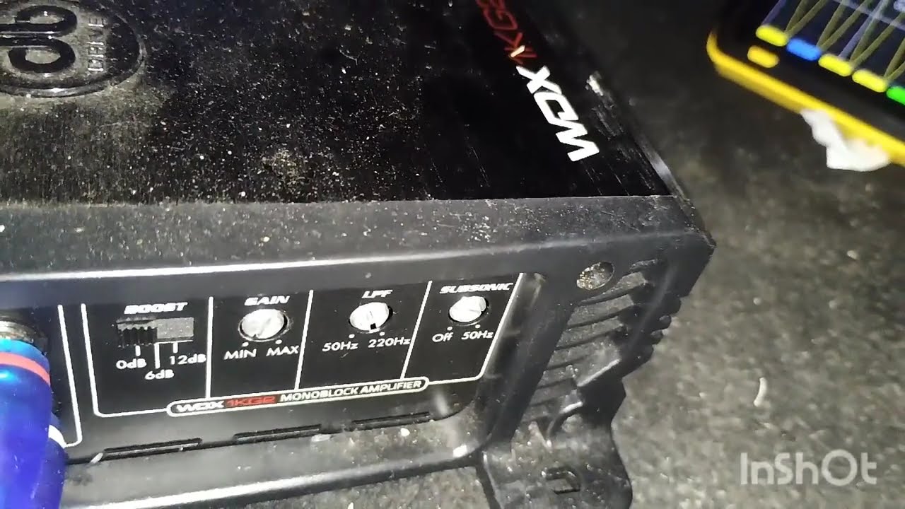 Cómo ajustar el crossover y filtro subsonico del amplificador de bajos