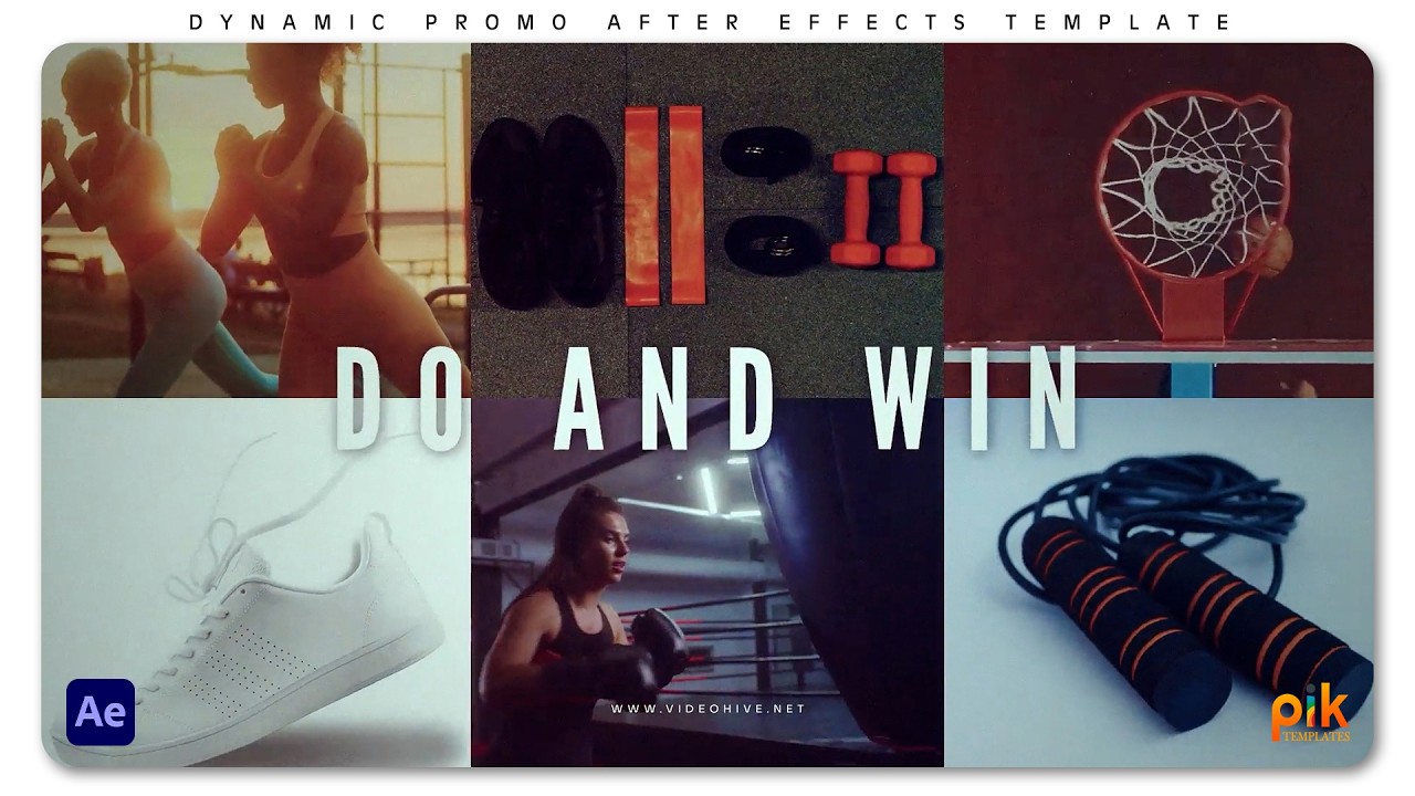 Dynamic Promo - After Effects Template | Free Download | Pik Free Templates