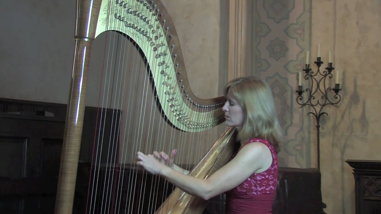 What A Wonderful World - Louis Armstrong (Harp Cover)