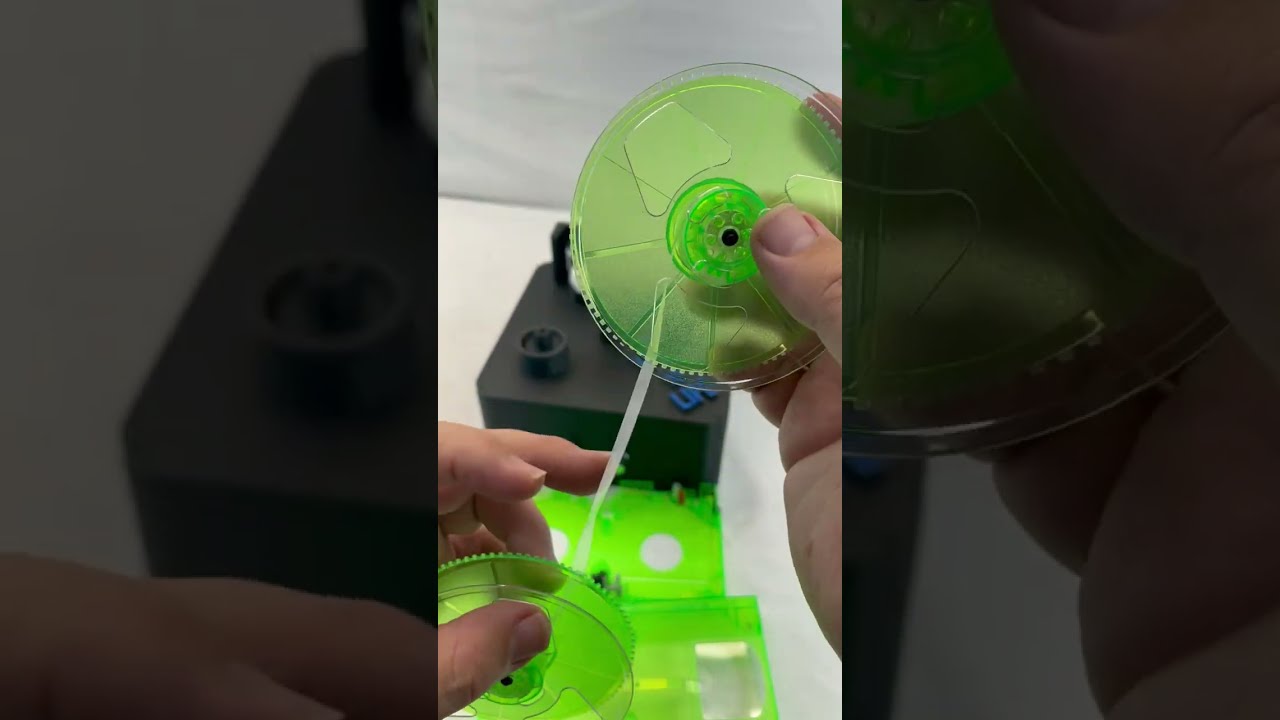 VHS Tape Tutorial - Swapping Tape to Different Spool Reel