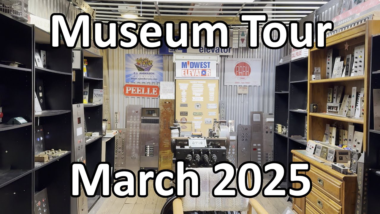 elevaTOURS International Elevator Museum - March 2025 - In Depth Tour (feat. DieselDucy)