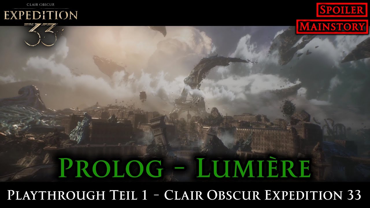 Prolog Lumiere (Clair Obscur Expedition 33) [Playthrough/Walkthrough]