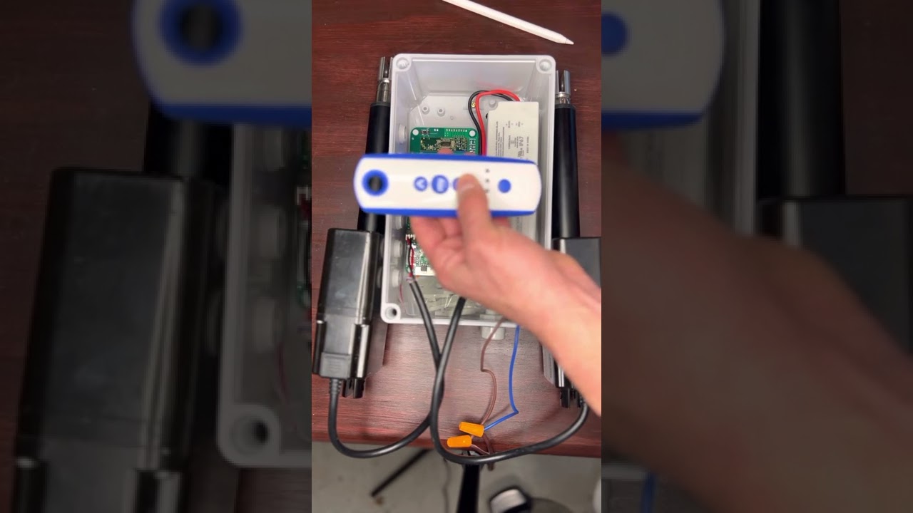 Program double motor motorized pergola somfy circuit board