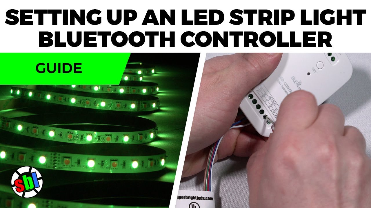 Setting Up an LED Strip Light Bluetooth Controller