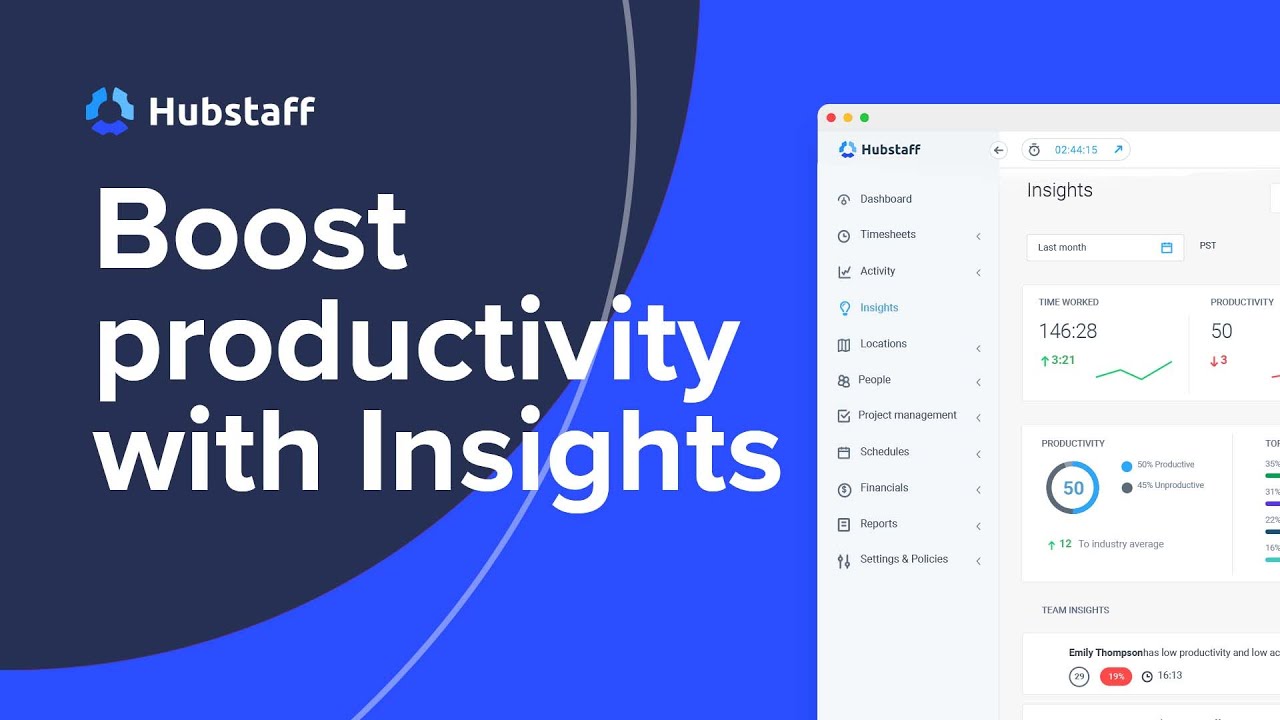 Drive Productivity with Insights Add-on | Hubstaff Time Tracking Software