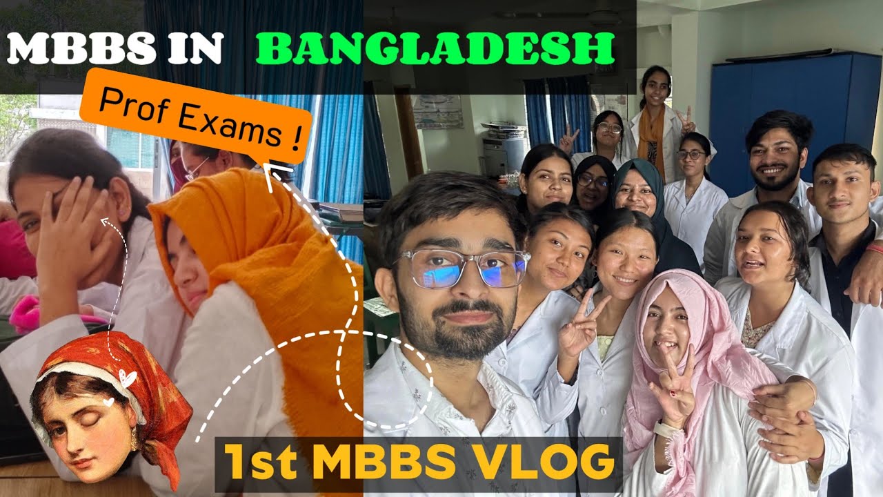First MBBS vlog in bangladesh. Day in life of mbbs students. College tour #mbbsinbangladesh