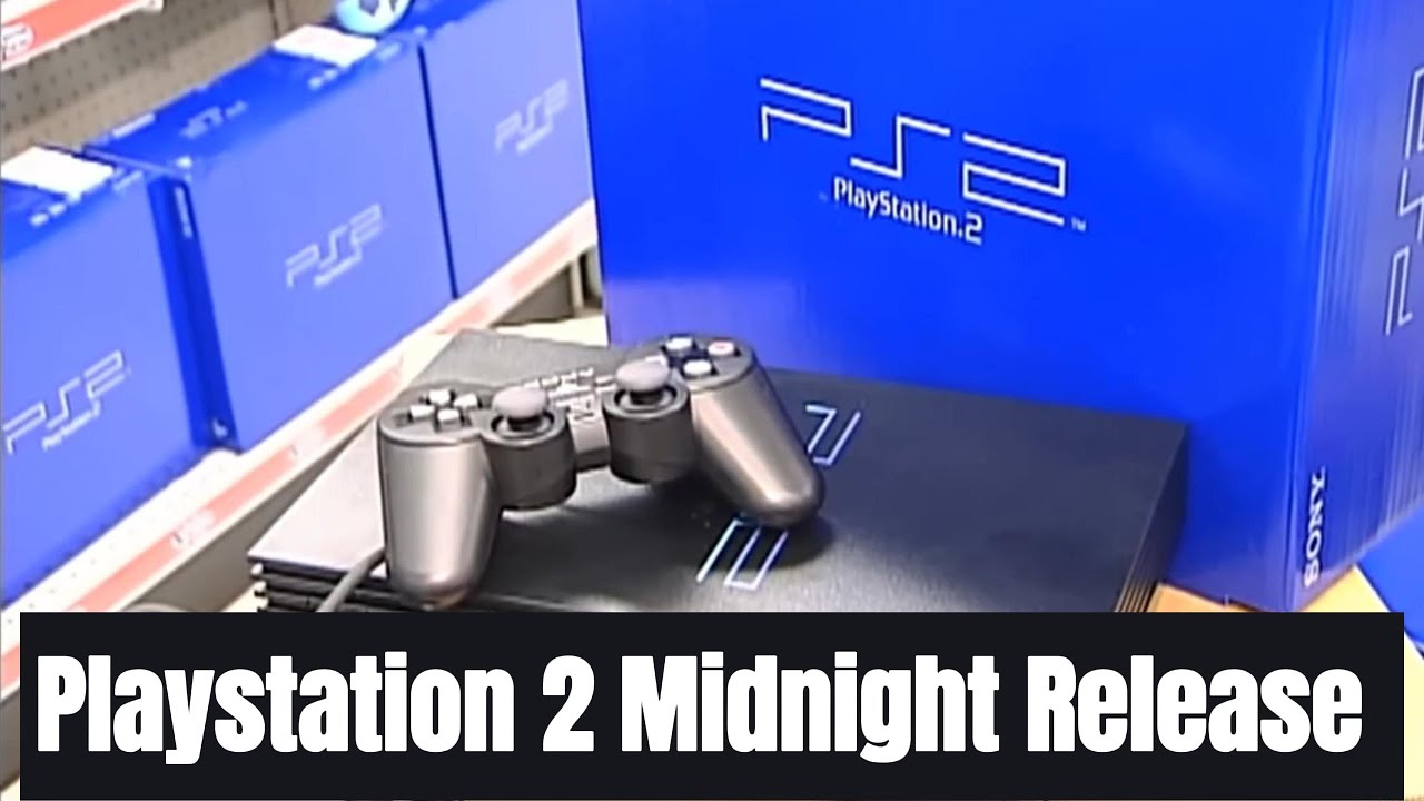 Playstation 2 Midnight Release #nostalgia #ps2 #90s #2000s