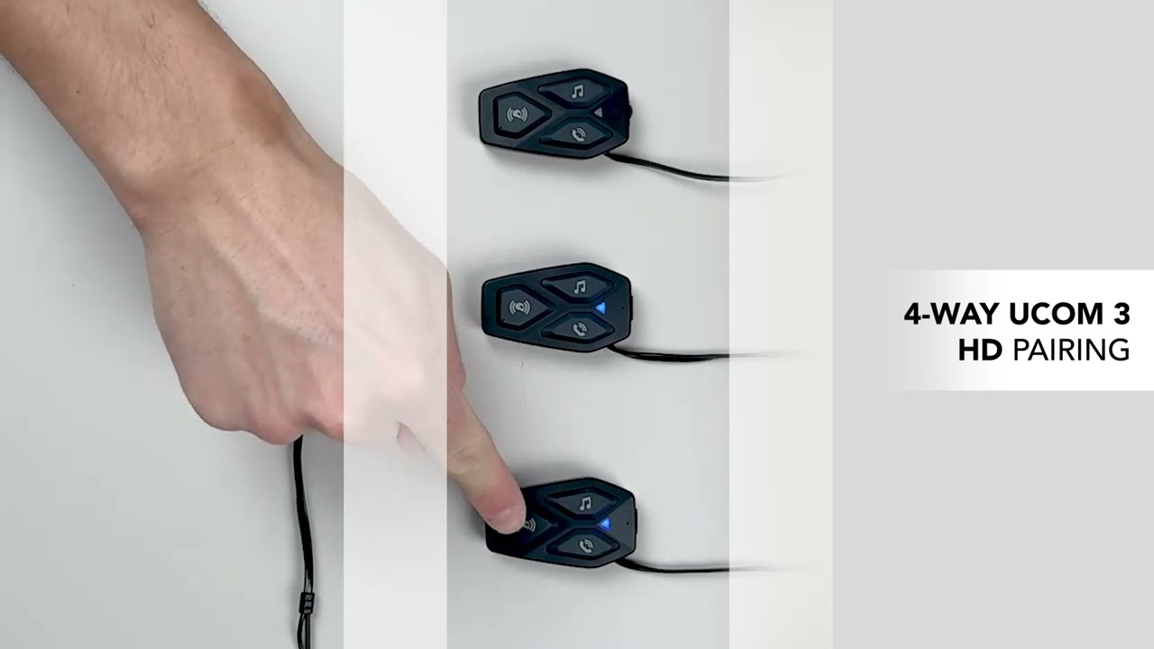 How to Pair Interphone U-COM 3 with Other Intercoms | Complete Tutorial