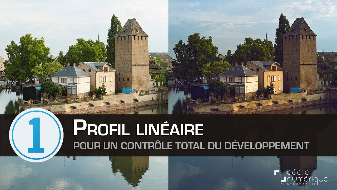 Prenez le CONTR&Ocirc;LE de votre d&eacute;veloppement dans CAPTURE ONE avec un PROFIL LIN&Eacute;AIRE.