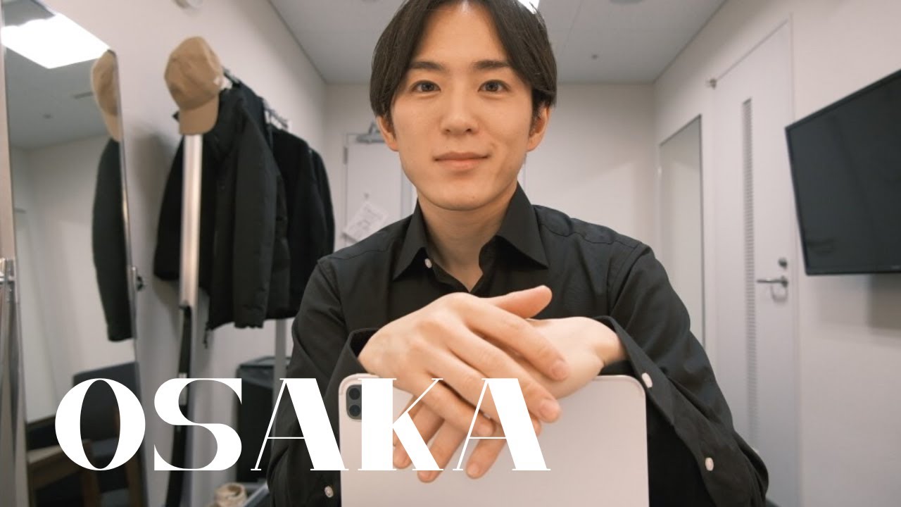 【vlog】プロピアニストの日常　全国ツアー（大阪編）