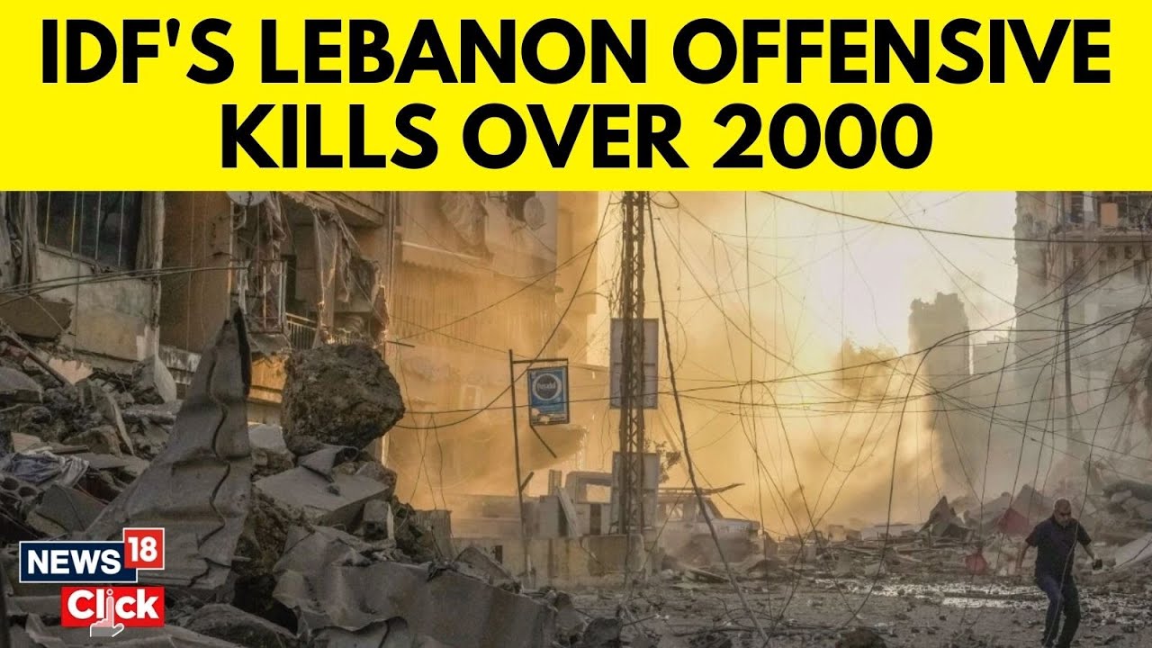 Israel Offensive In Lebanon Kills Dozens, Thousands Displaced | Israel vs Hezbollah| Lebanon | N18G