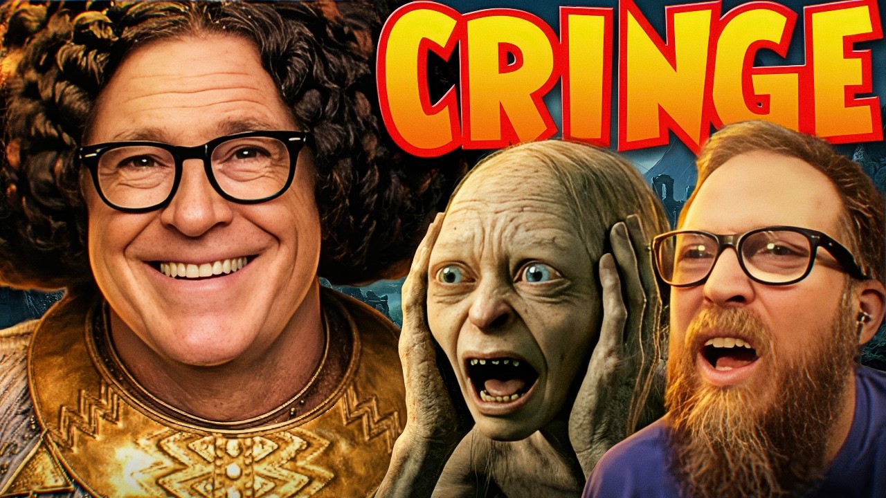 CRINGE AND STUPID &ndash; Stephen Colbert Announces New Lord of the Rings Film REACTION
