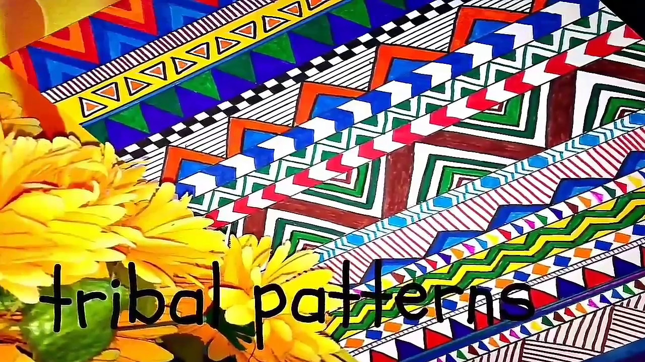 DIY: Easy Tribal Print Patterns | TheDIYtuber.!