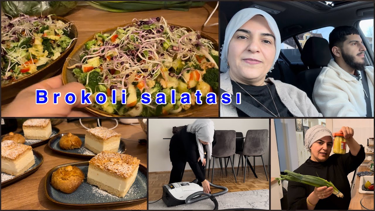 Yardımlaşmak sevaptır/brokoli salatası/kısa bir market alışverişi/bu kız tam bir Istanbul gülü🥰