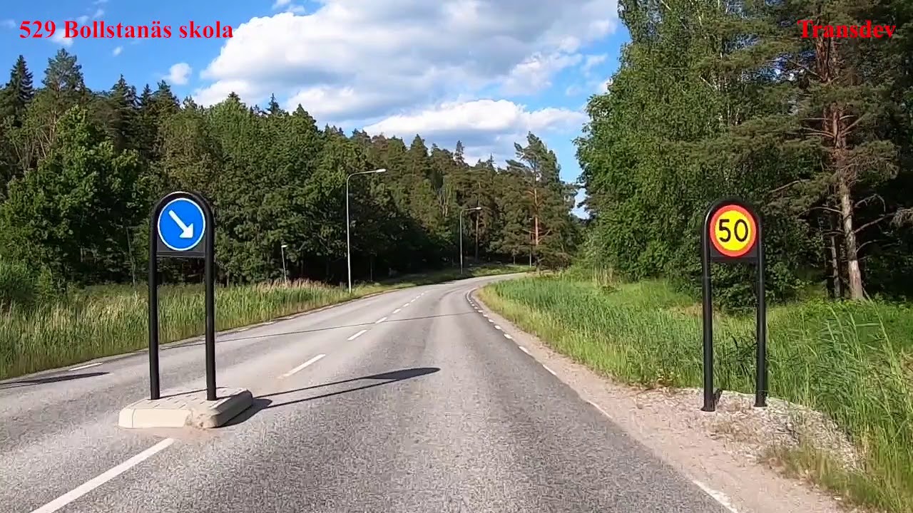 Transdev529 till Bollstanäs skola