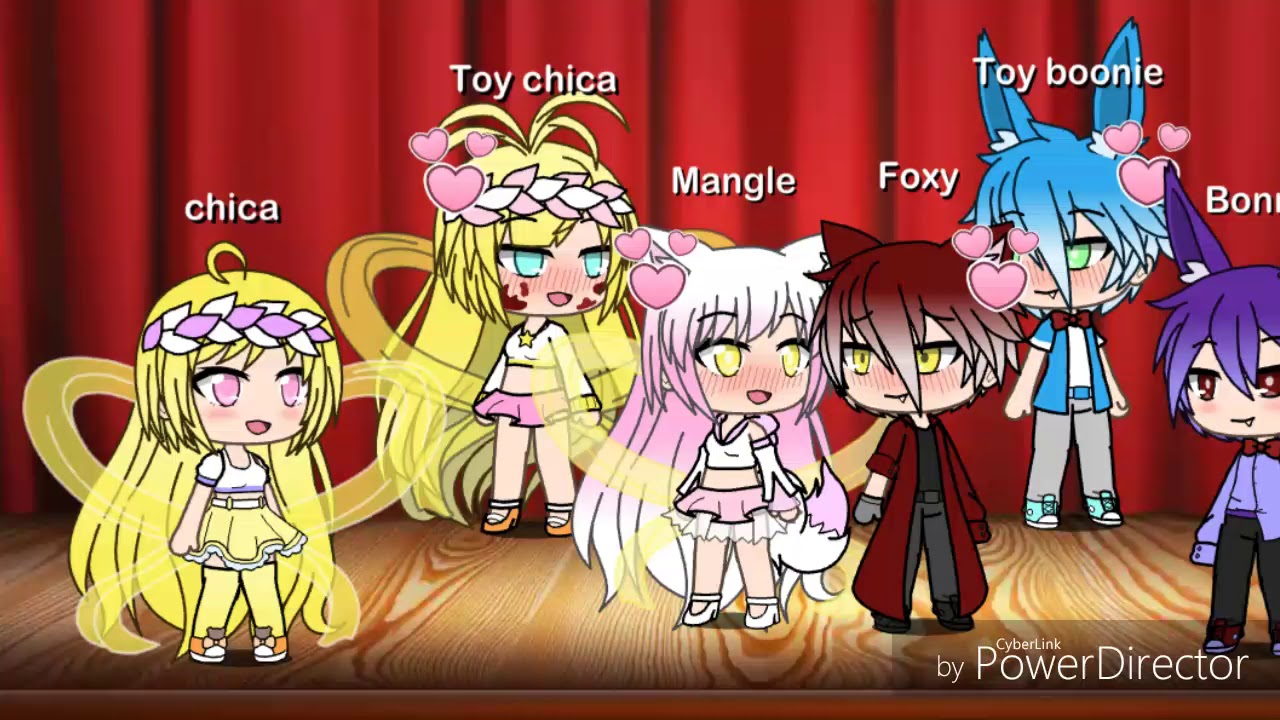 Gacha Life Five nights at Freddy's singing battle 😎