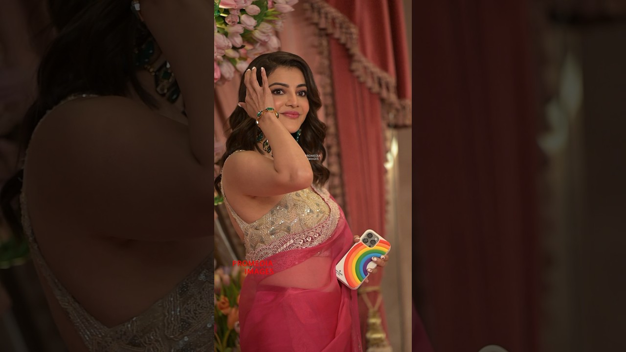 2/3 Kajal Aggarwal sparkling elegance at Ambani's Wedding | ProMedia