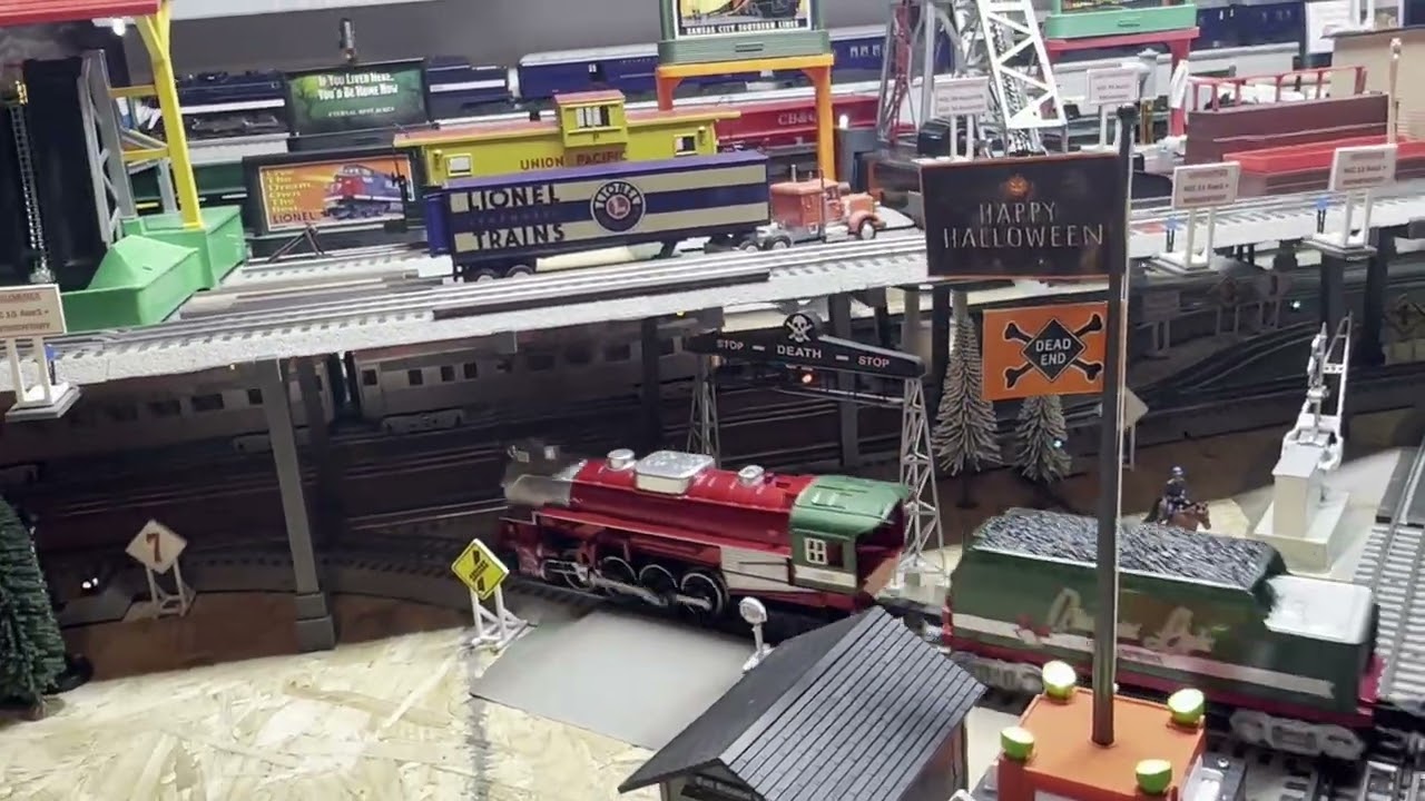 Lionel Christmas Light Express Run 2