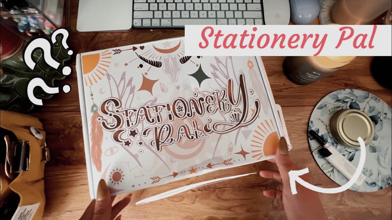MAY 2023 STATIONERY PAL | mystery box unboxing and review  💌  cute but would I use it?