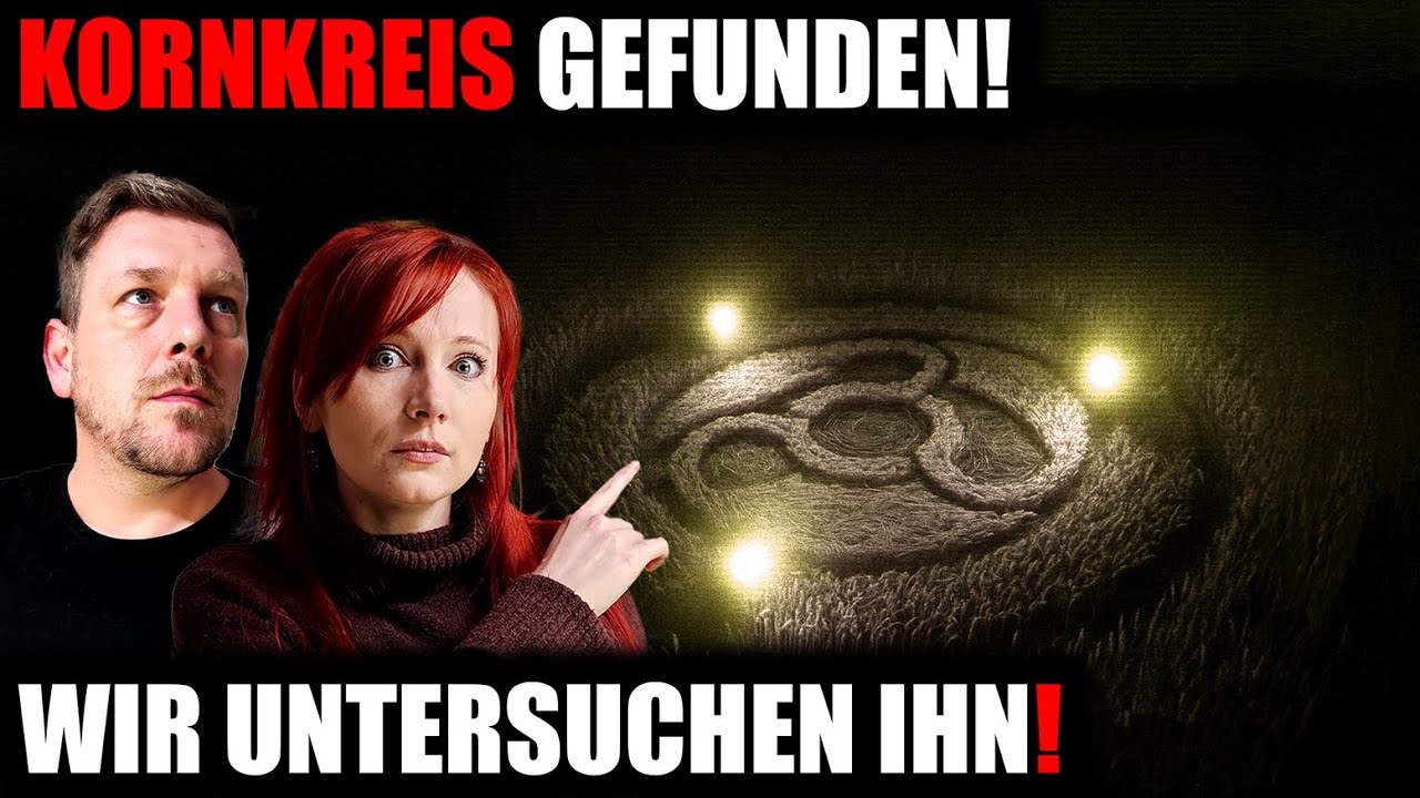 Paranormale Untersuchung in einem Kornkreis - Die Geisterjäger