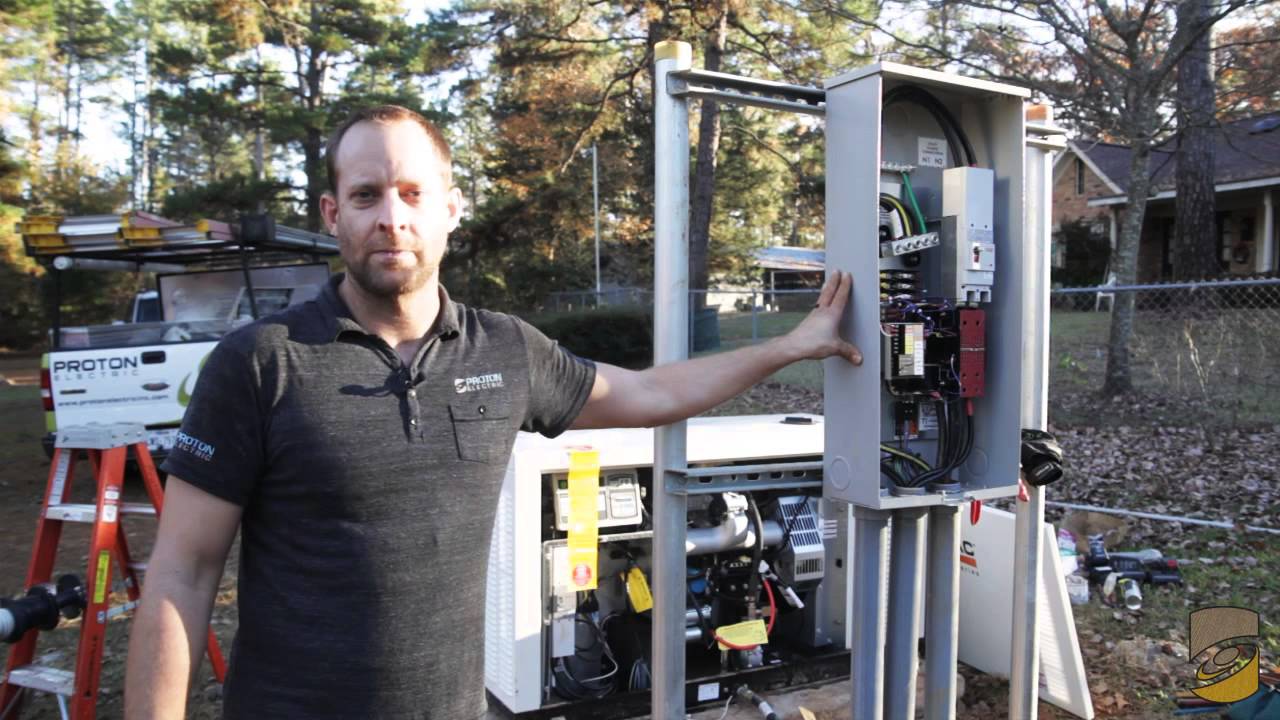 Installation of a 30 KW Generator