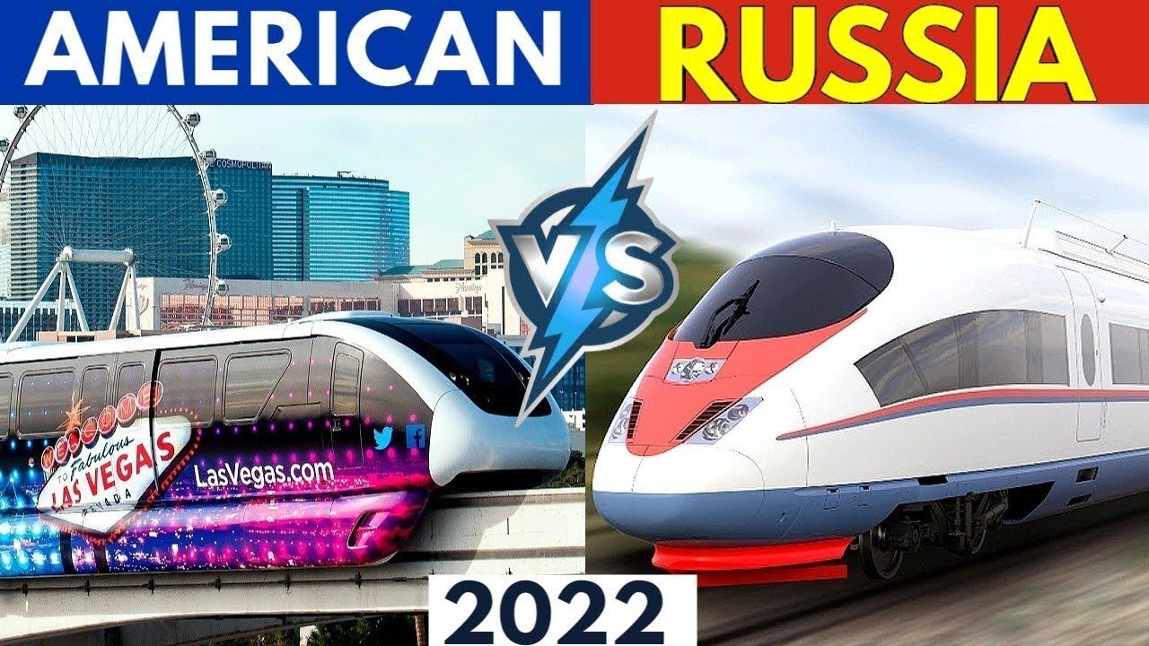 United States of America VS Russia | America VS Russian | Railways Comparison
