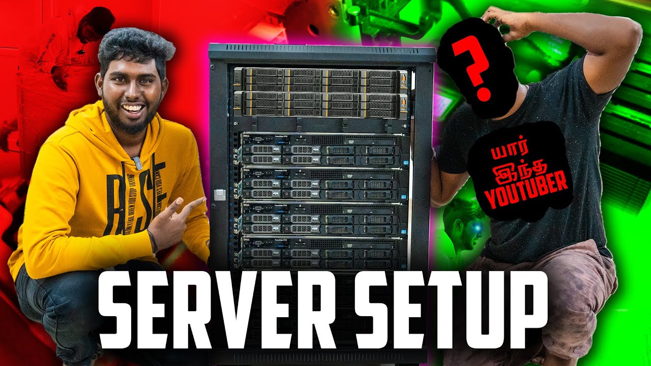 வடக்கு Server BUILD | Storage Server Setup | Who is that Youtuber? | Server OS Installation - Tamil