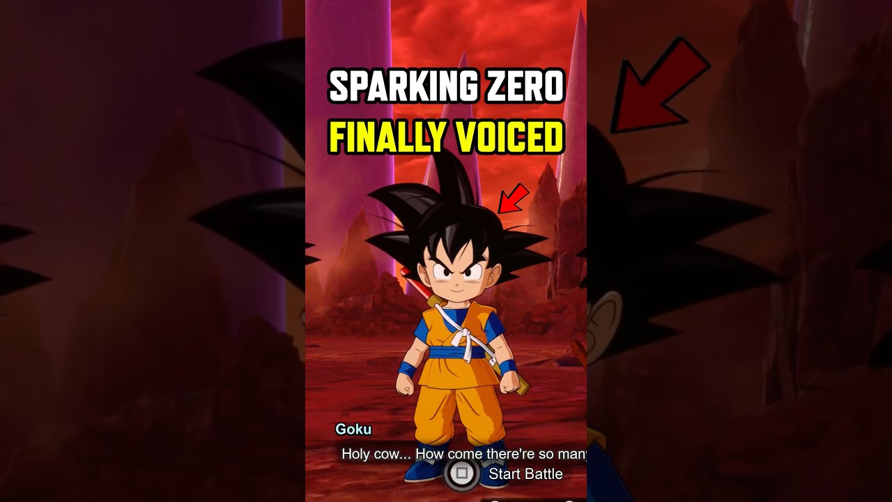 THE CUTEST INTERACTION IN DRAGON BALL SPARKING ZERO VOICED 😭😭😭