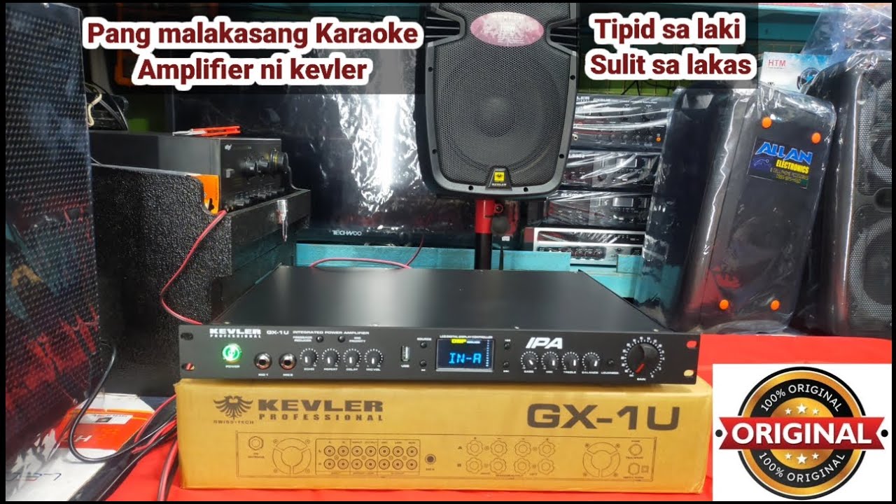 Kevler gx-1u Professional karaoke amplifier