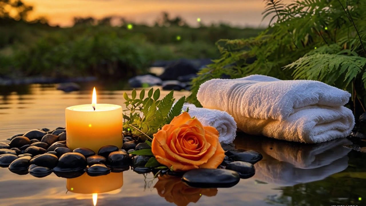 Relaxing Spa Music 🌺  Stress Relief Music to Calm Your Mind, Gentle Piano for Deep Peace 3