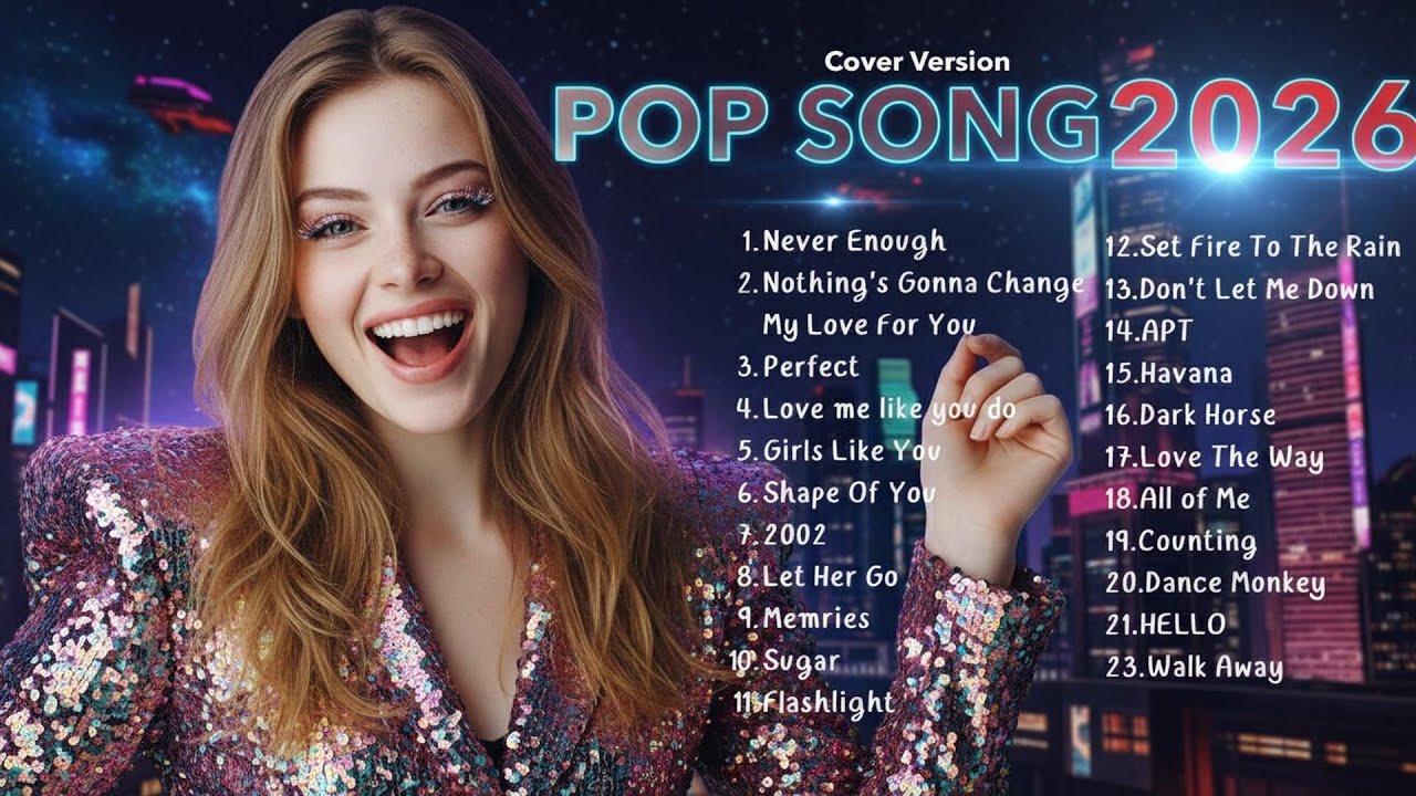 Top20. Pop Songs Cover  Hot Music Pop Playlist Best Song  🎙✨  2026 | Velu Music  Vol.3