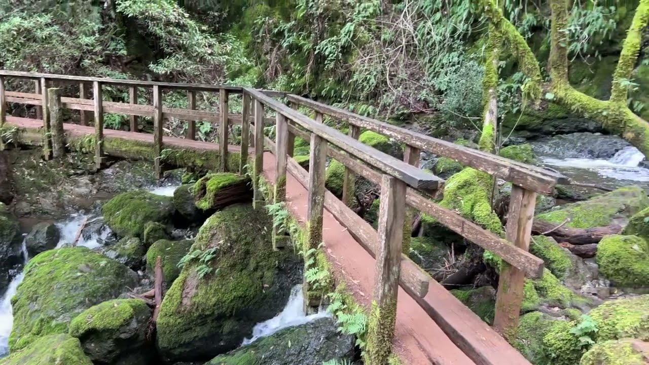 Cataract Falls via drone... Going up
