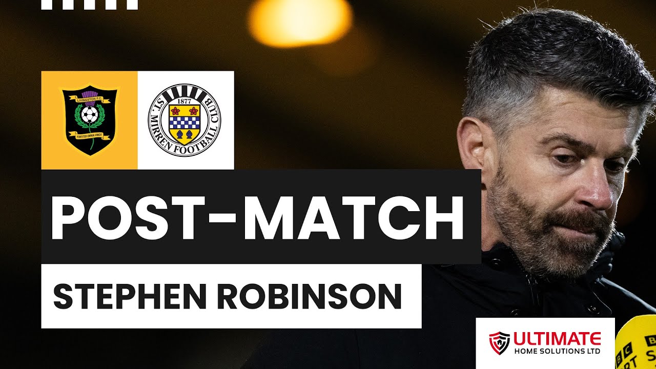 🗣️ REACTION | Stephen Robinson Post-Livingston