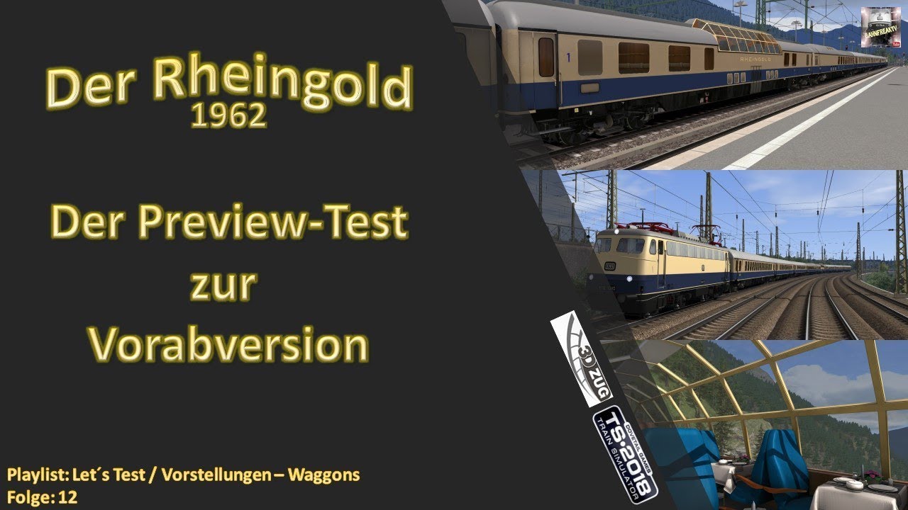 Vorabvorstellung /  Rheingold 1962 / 3DZug / Folge 12